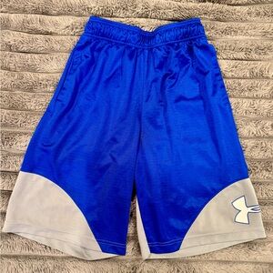 Under Armour Royal Blue and Light Gray Shorts